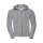 Felpa con zip personalizzabile Russell in cotone misto con cappuccio