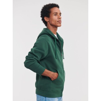 Felpa personalizzata con logo - Men's Authentic Zipped Hood
