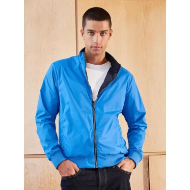 Giacca a vento personalizzabile daiber con cerniere e tasche multiple