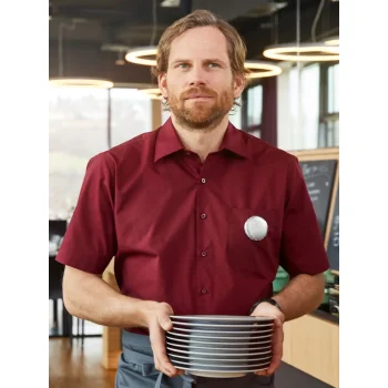 Men's Business Shirt Shortsleeve