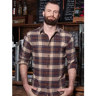 Men's checked shirt Urban-Trend