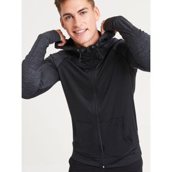 felpe uomo personalizzate - Men's Cool Contrast Zoodie