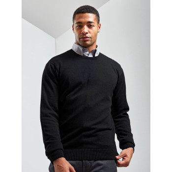 maglioni personalizzabili con logo - Men's Crew Neck Cotton Rich Knitted Sweater