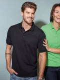 Men's Elastic Polo Piqué