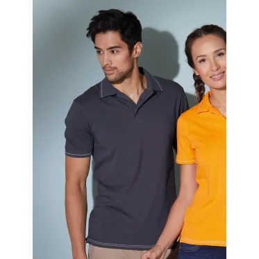 Polo personalizzabile daiber maniche corte collo in maglia