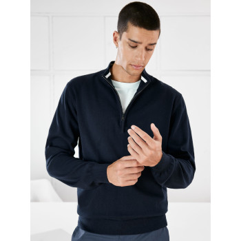 felpe uomo personalizzate - Men's Half-Zip Troyer
