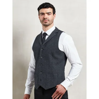 Men's Herringbone Waistcoat