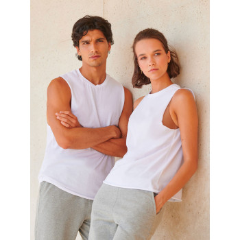Men's High Neck Slash Armhole Vest