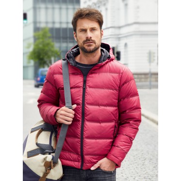 Canotte donna personalizzate con logo - Men's Hooded Down Jacket