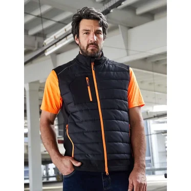 Gilet softshell personalizzabile daiber con imbottitura termica e trattamento idrorepellente