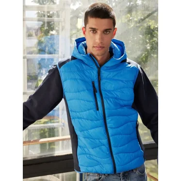 Giacca senza maniche personalizzabile Daiber in pile trapuntato antifreddo Sorona