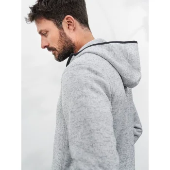 Men's Knitted Fleece Hoody