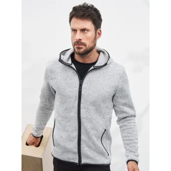 Men's Knitted Fleece Hoody