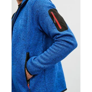 Men's Knitted Fleece Jacket