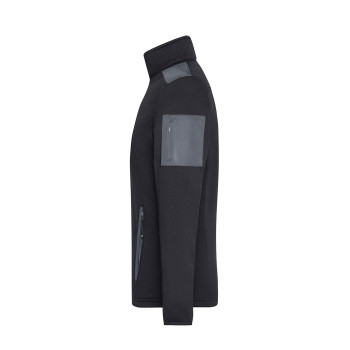 Men's Knitted Fleece Jacket
