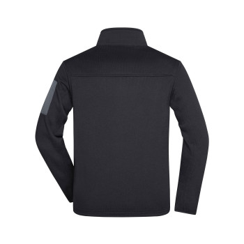 Men's Knitted Fleece Jacket