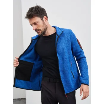 Men's Knitted Fleece Jacket