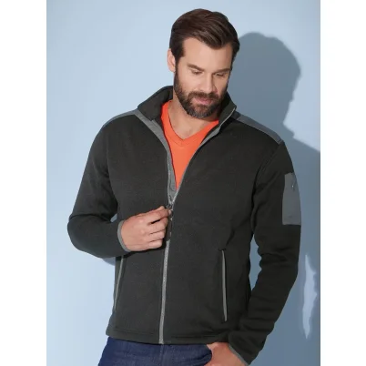 Men's Knitted Fleece Jacket