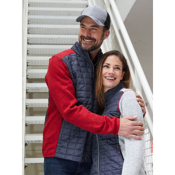 Men's Knitted Hybrid Jacket