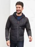 Men's Knitted Hybrid Jacket