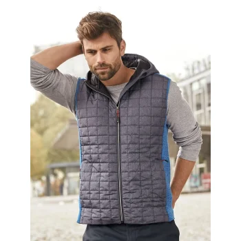 Gilet personalizzato - Men's Knitted Hybrid Vest