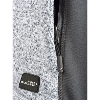 Men's Knitted Workwear Fleece Jacket - Strong