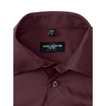Men's Long Sleeve Easy Care Fitted Shirt