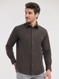 Men's Long Sleeve Easy Care Fitted Shirt
