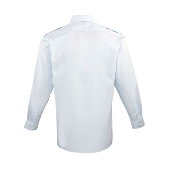 Camicia personalizzata con logo - Men's Long Sleeve Pilot Shirt