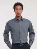 Men's Long Sleeve PolyCotton Poplin Shirt