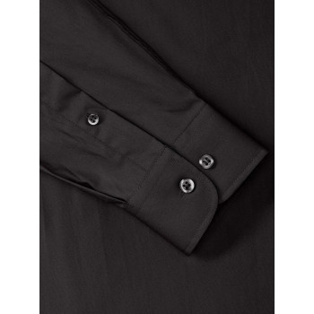 Men's Long Sleeve Pure Cotton Poplin Shirt