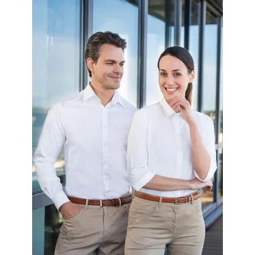 Camicia maniche lunghe personalizzabile Karlowsky vestibilità regolare cotone elastan