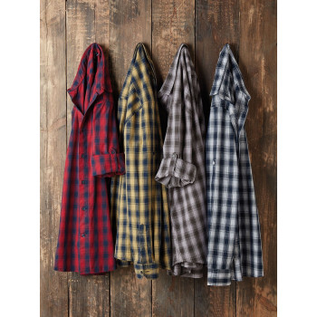 Men's LSL 'Mulligan' Check Cotton Bar Shirt