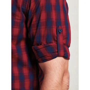 Men's LSL 'Mulligan' Check Cotton Bar Shirt