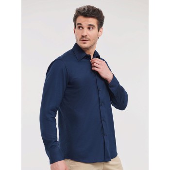 Camicia personalizzata con logo - Men's LSL Tailored Oxford Shirt