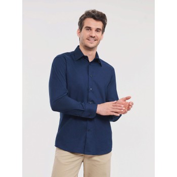 Camicia personalizzata con logo - Men's LSL Tailored Oxford Shirt