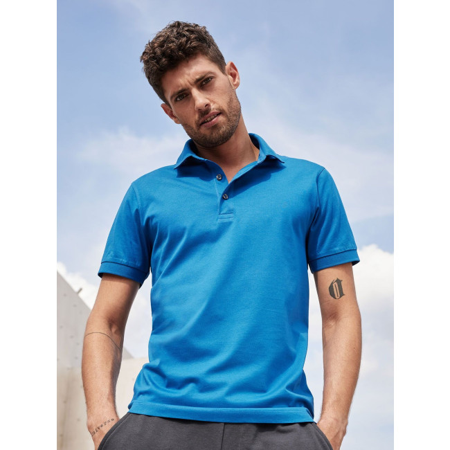 Men's Mercerised Polo Slim Fit