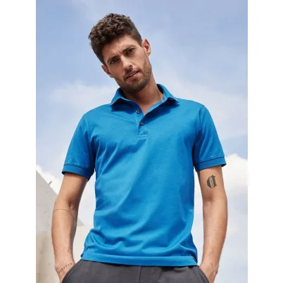 Men's Mercerised Polo Slim Fit