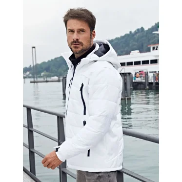 Men Hybrid Jacket personalizzabile daiber antivento idrorepellente traspirante