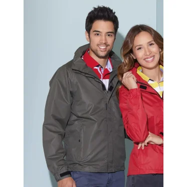 Giacca antivento personalizzabile Daiber con membrana TPU impermeabile