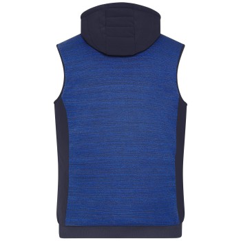 Gilet personalizzato con logo - Men‘s Padded Hybrid Vest