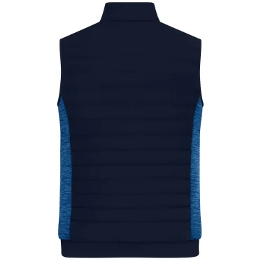 Men's Padded Hybrid Vest personalizzabile daiber imbottito traspirante elastico