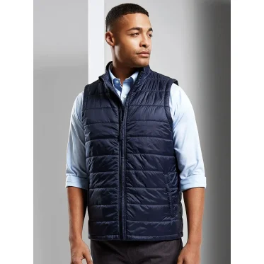 Gilet personalizzabile Premier imbottito leggero e impermeabile riciclato