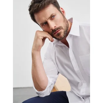 Men's Shirt Longsleeve Poplin