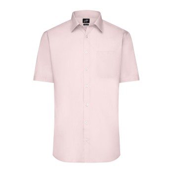 Camicia manica corta personalizzata con logo - Men's Shirt Shortsleeve Poplin