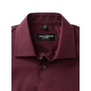 Men's Short Sleeve Easy Care Fitted Shirt