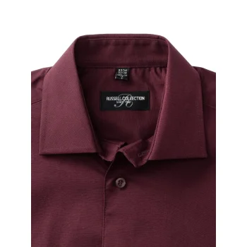 Men's Short Sleeve Easy Care Fitted Shirt