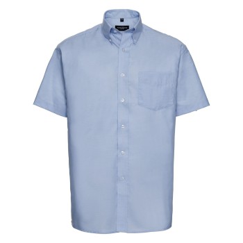 Camicia manica corta personalizzata con logo - Men's Short Sleeve Easy Care Oxford Shirt