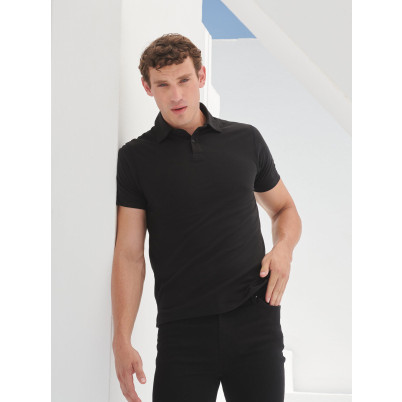 Men's Short Sleeved Stretch Polo