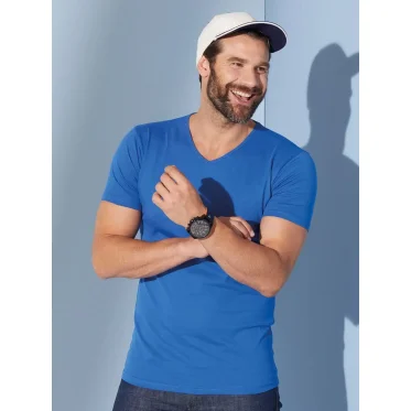 T-shirt personalizzabile daiber maniche corte slim fit collo a V